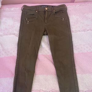 Abercrombie Olive Green Jeans